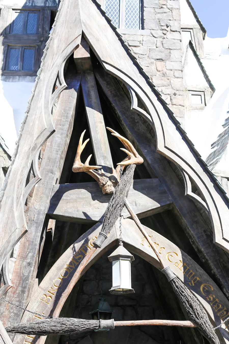 Three Broomsticks at the Wizarding World of Harry Potter at Universal Studios Hollywood // Salty Canary