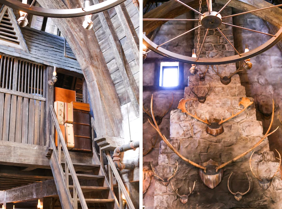 Three Broomsticks at the Wizarding World of Harry Potter at Universal Studios Hollywood // Salty Canary