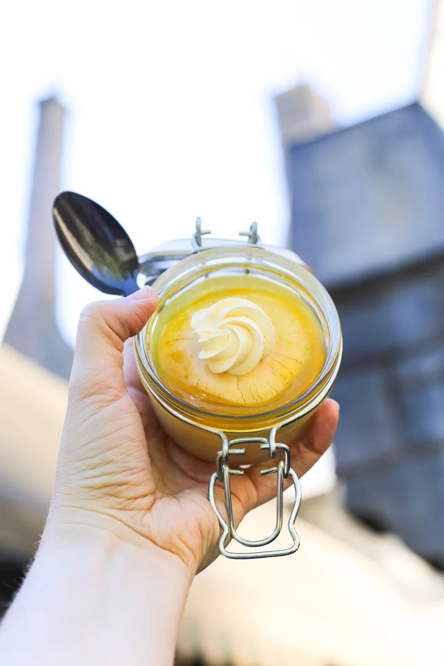 Butterbeer Potted Cream at the Wizarding World of Harry Potter at Universal Studios Hollywood // Salty Canary