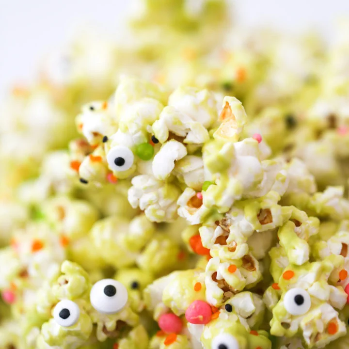 Halloween Monster Popcorn // Salty Canary