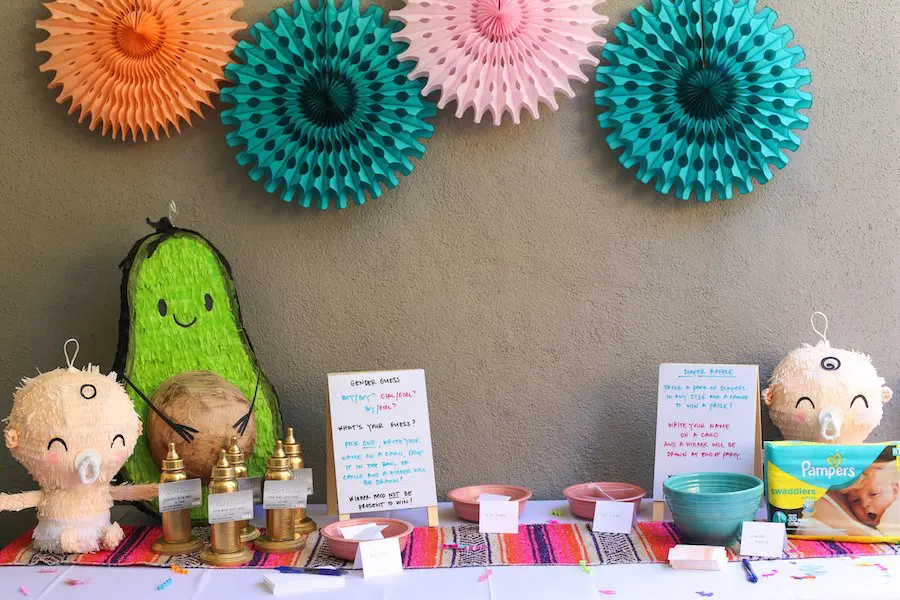 Twin Baby Shower Fiesta // Salty Canary 