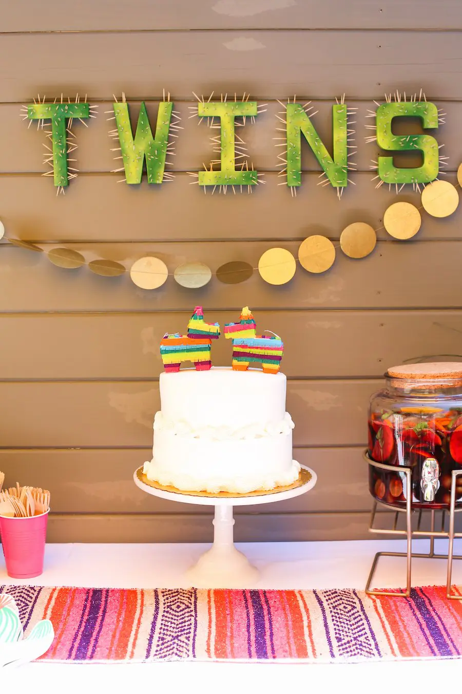 Twin Baby Shower Fiesta // Salty Canary 