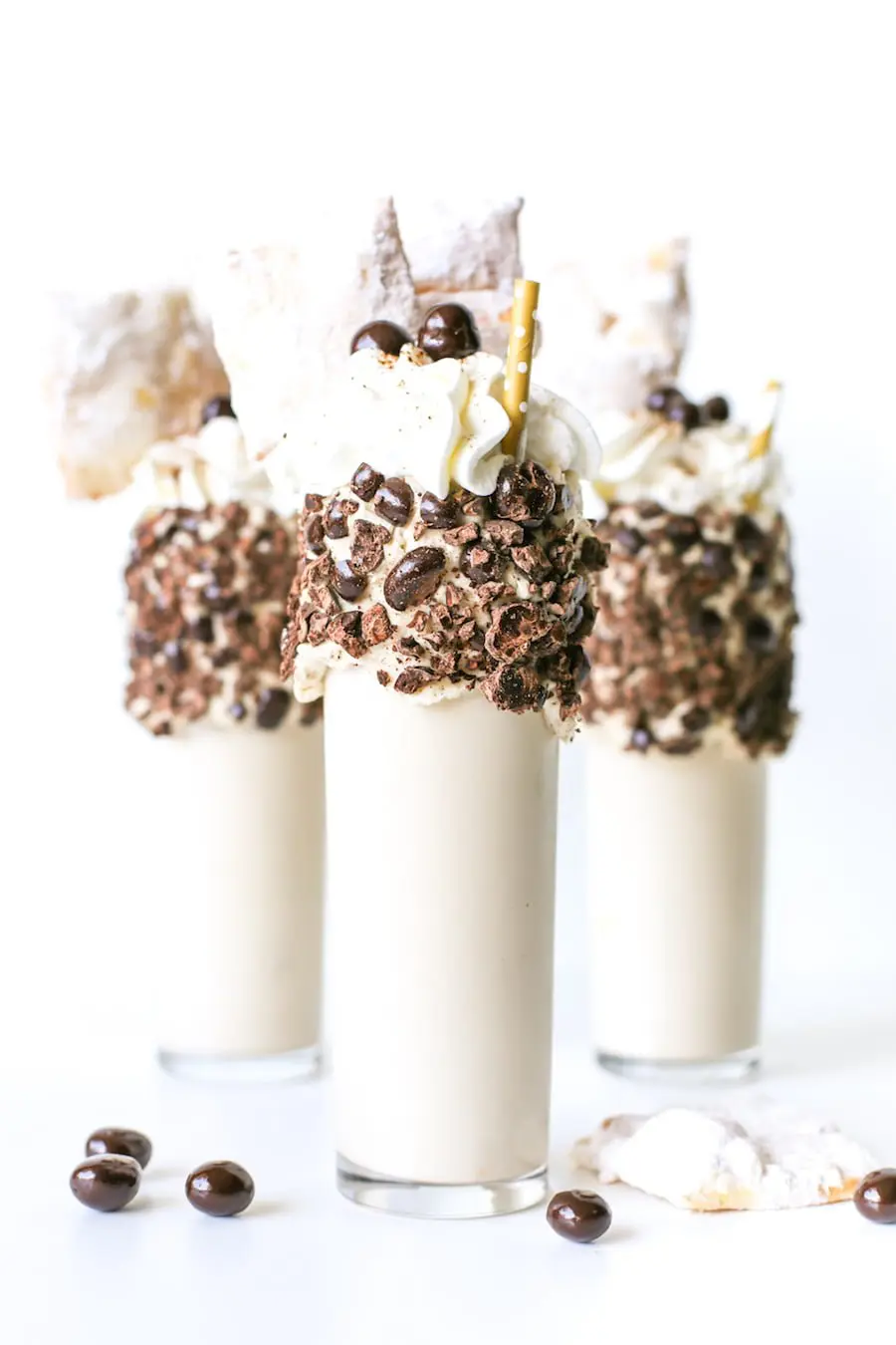 Mardi Gras Milkshakes // Salty Canary