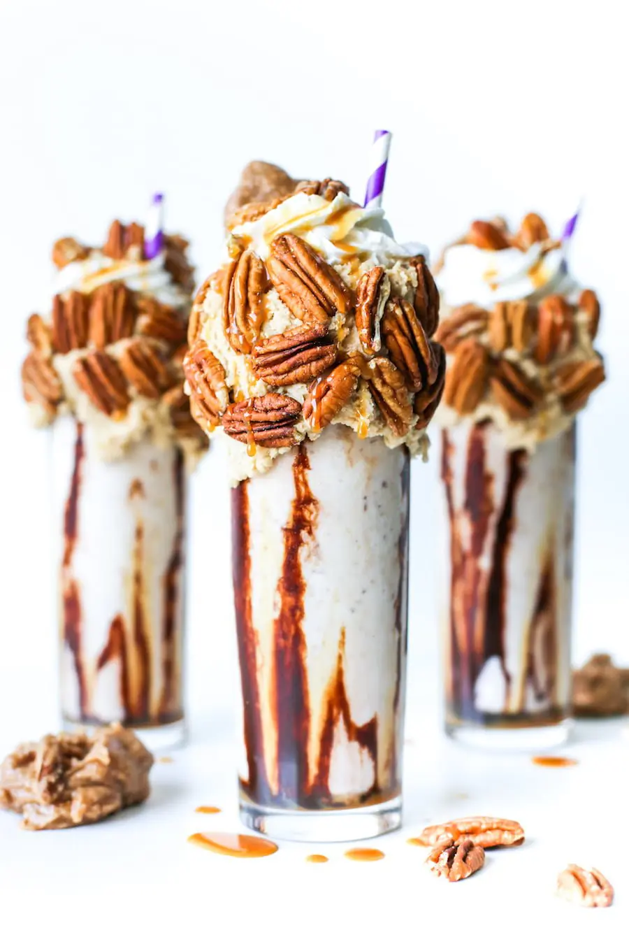 Mardi Gras Milkshakes // Salty Canary