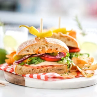 Perfect Picnic Italian Sandwiches // Salty Canary