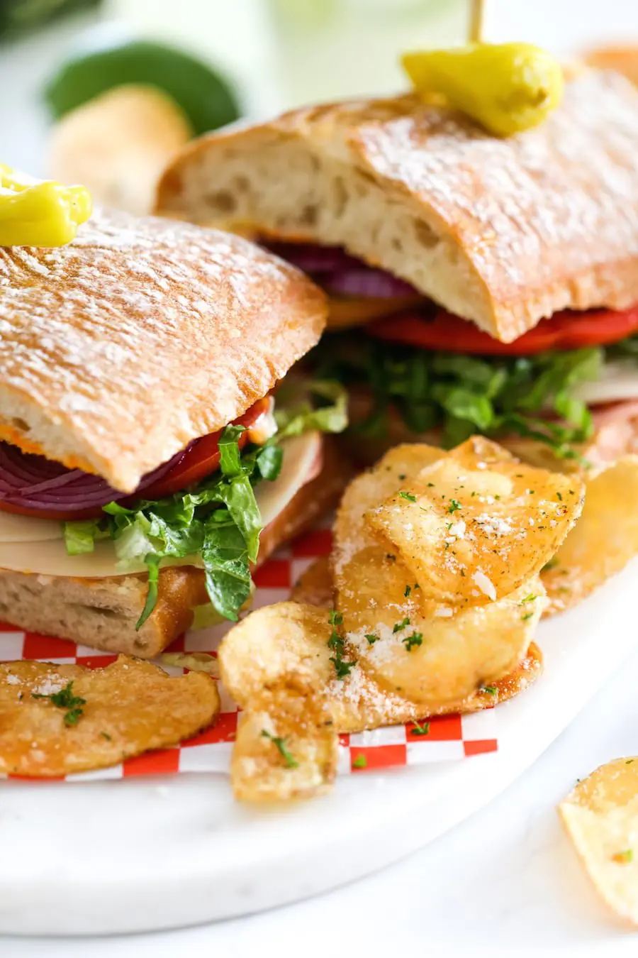 Perfect Picnic Italian Sandwiches // Salty Canary