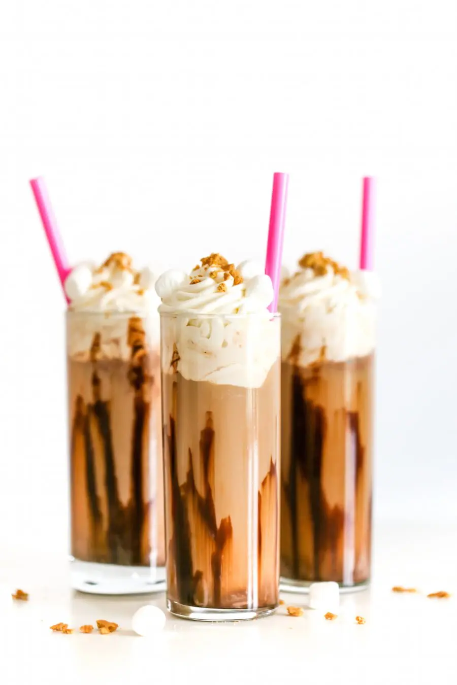 S'mores Cold Brew Coffee Floats // Salty Canary