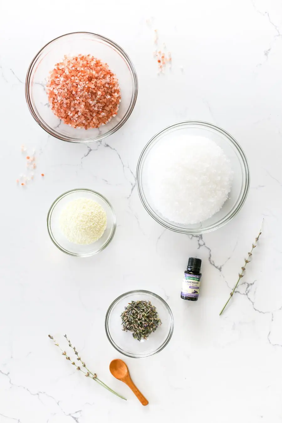 DIY Lavender Milk Bath Salts // Salty Canary