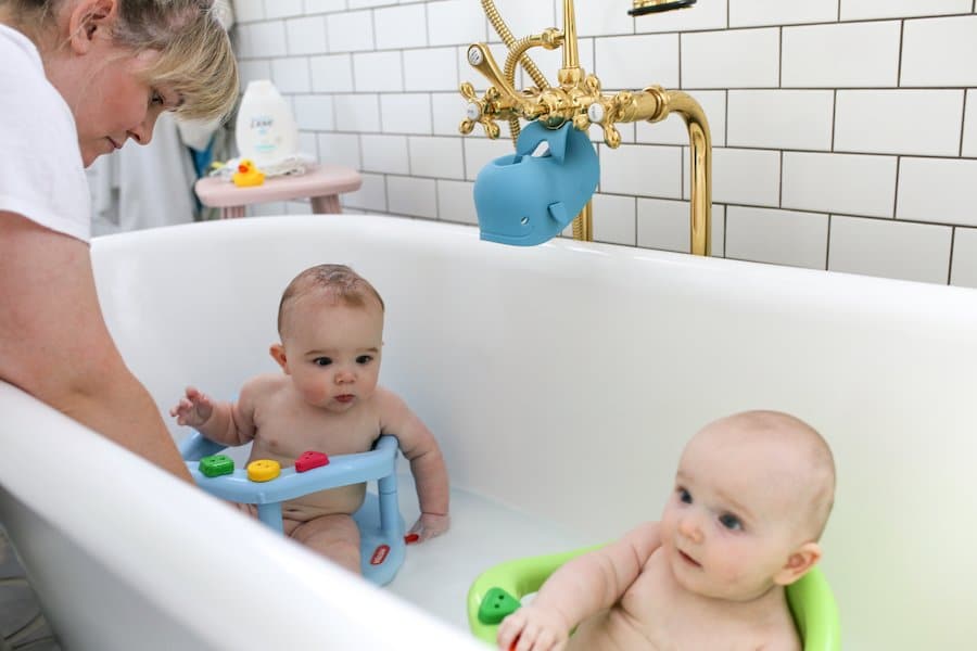 My Twins' Bathtime Routine// Salty Canary 