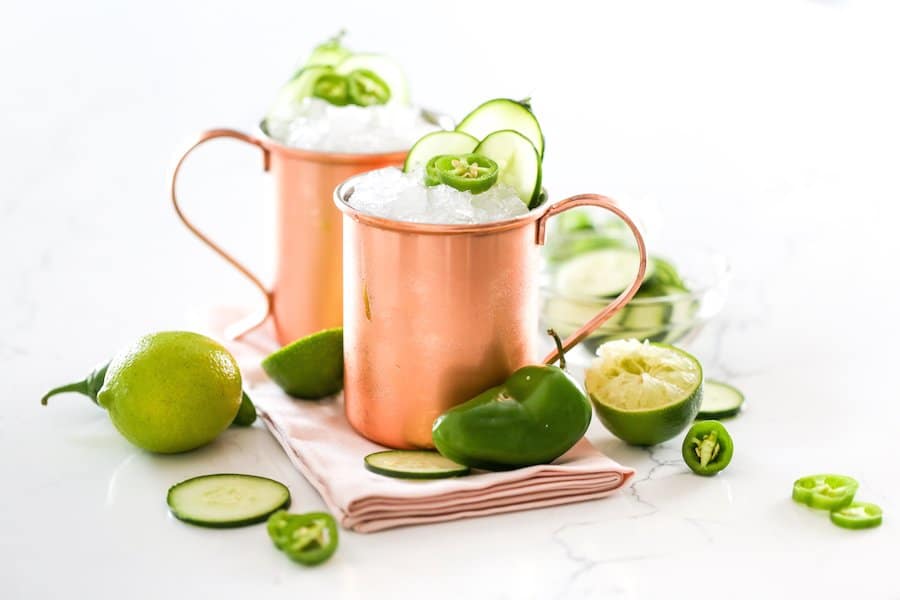 Jalapeño Cucumber Mule Recipe // Salty Canary