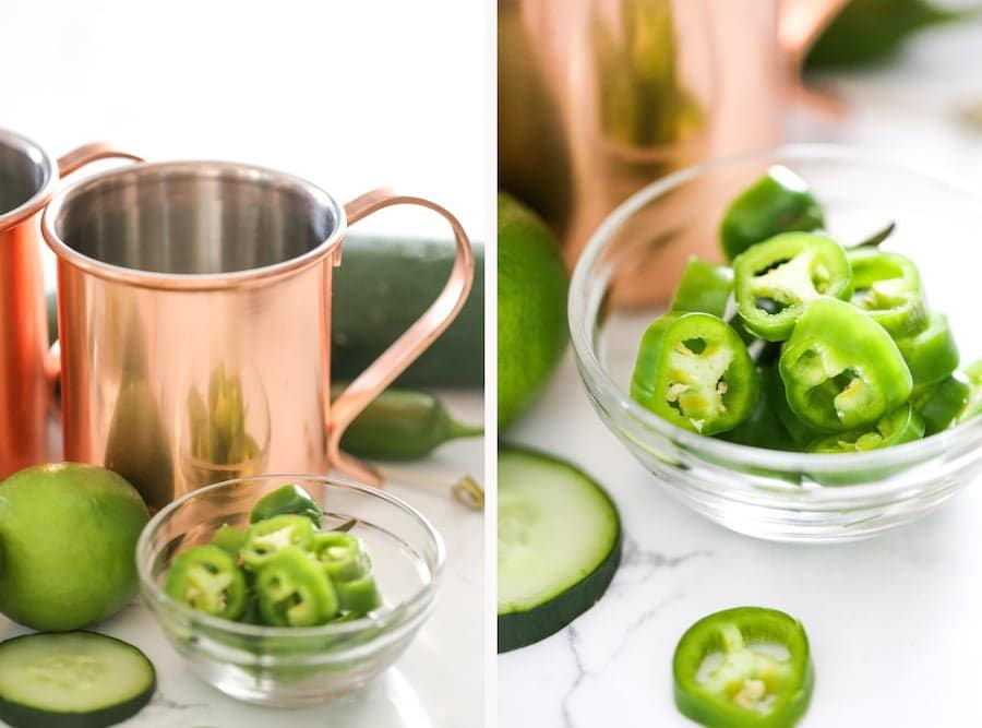 Jalapeño Cucumber Mule Recipe // Salty Canary