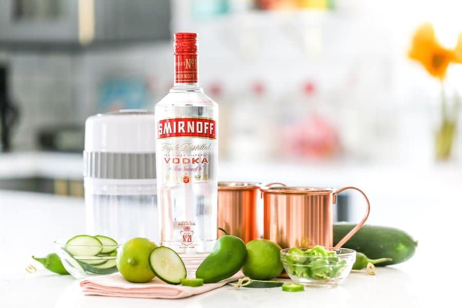 Jalapeño Cucumber Mule Recipe // Salty Canary