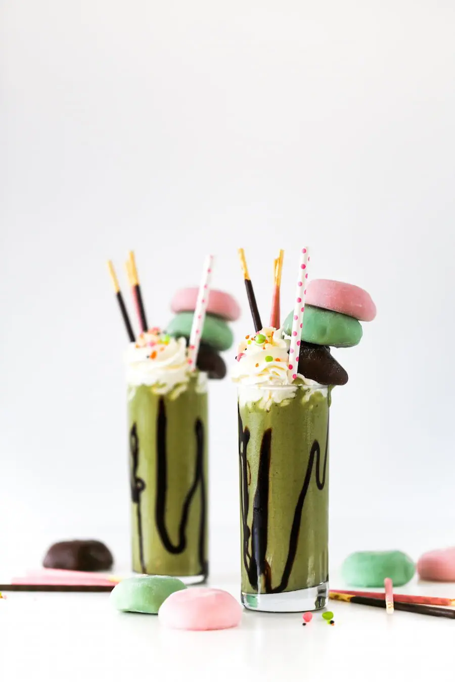 Quick & Easy Matcha Milkshake - Oh, How Civilized