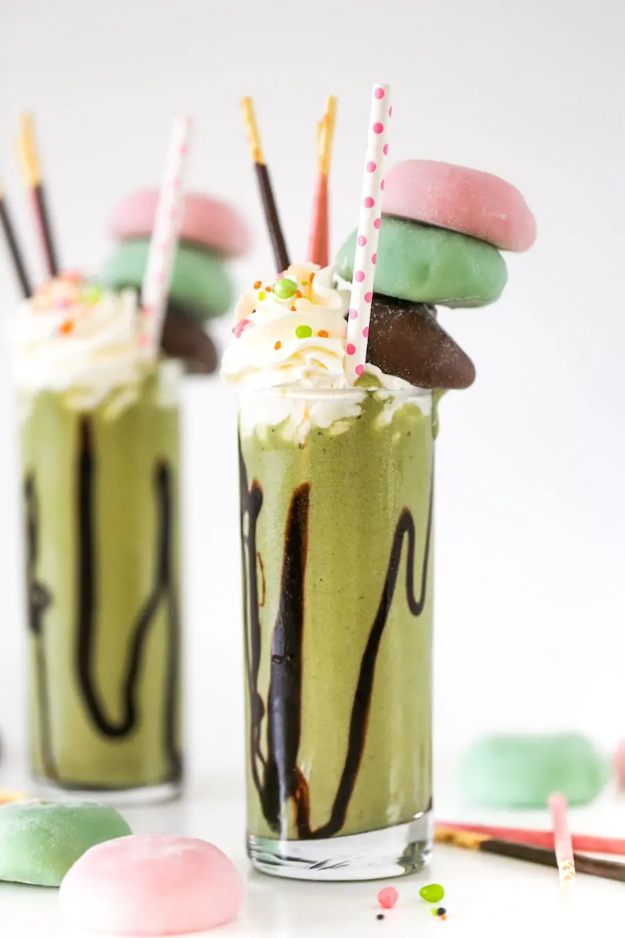 Matcha Mochi Milkshake // Salty Canary