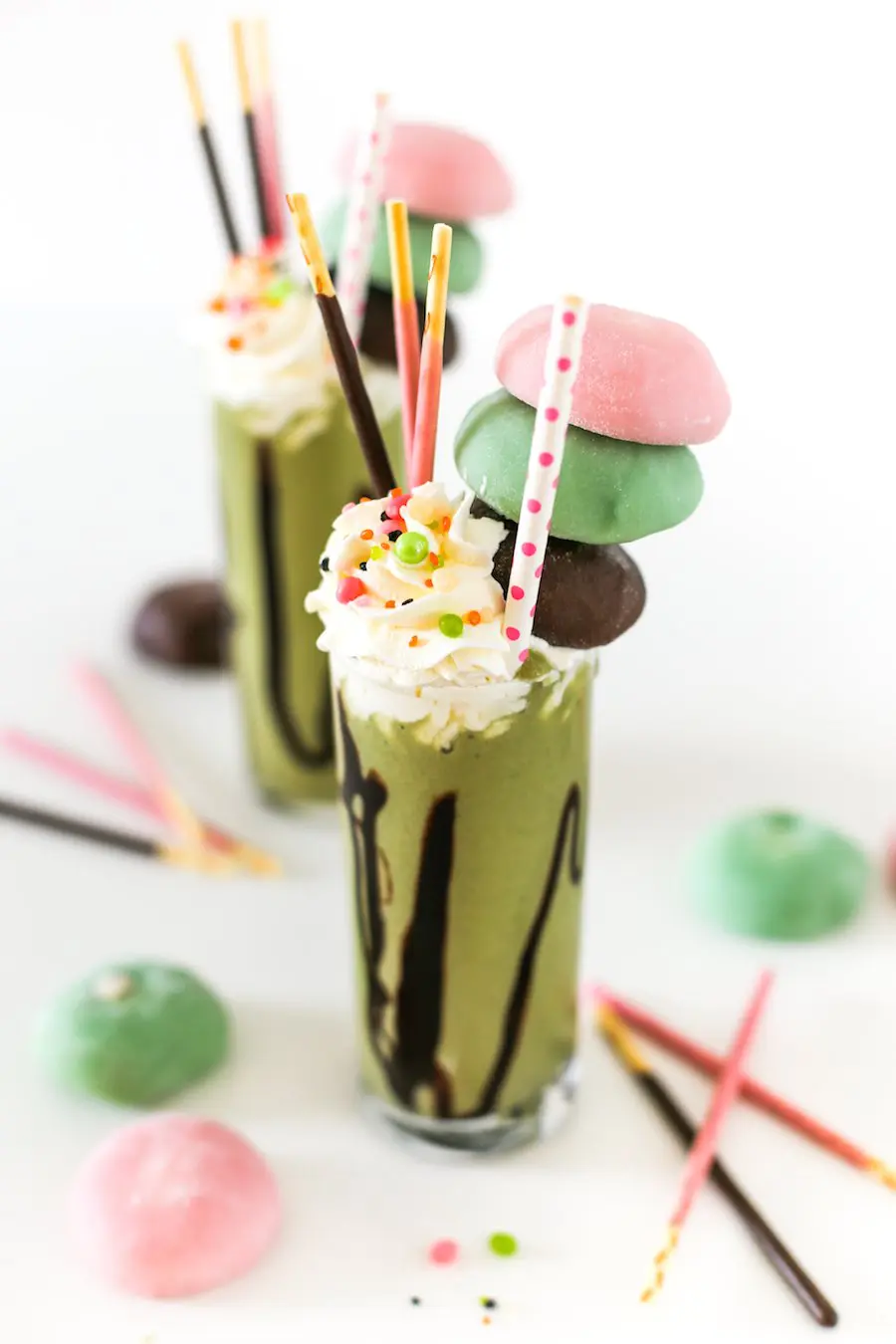 Matcha Mochi Milkshake // Salty Canary