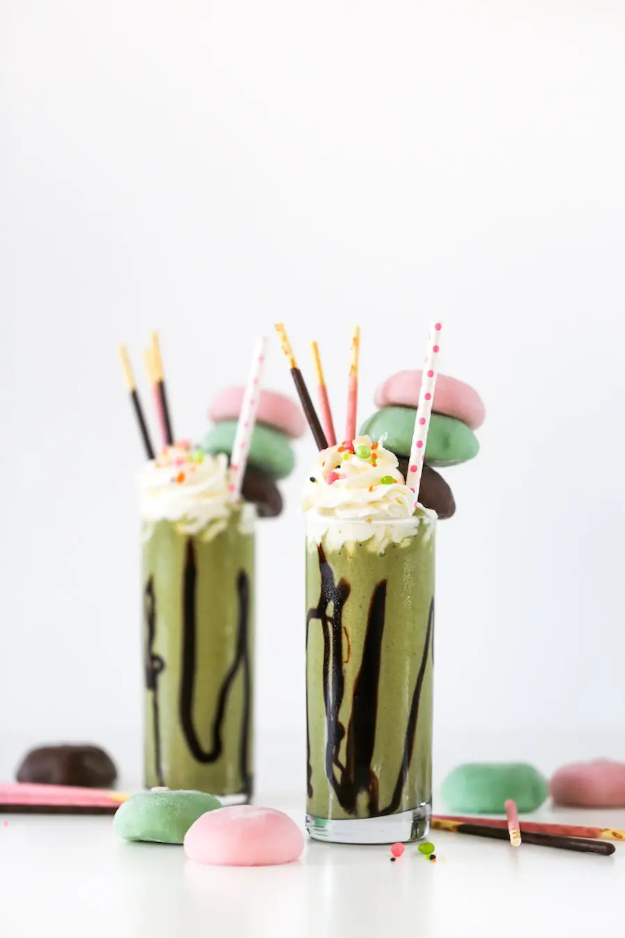 Matcha Mochi Milkshake // Salty Canary