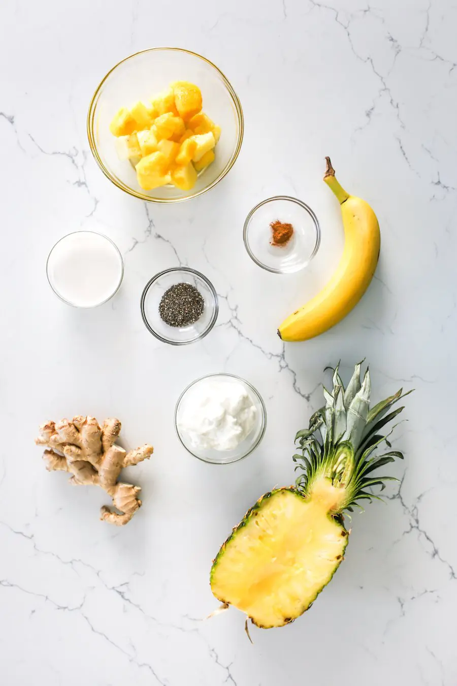 Pineapple Ginger Smoothie Recipe // Salty Canary