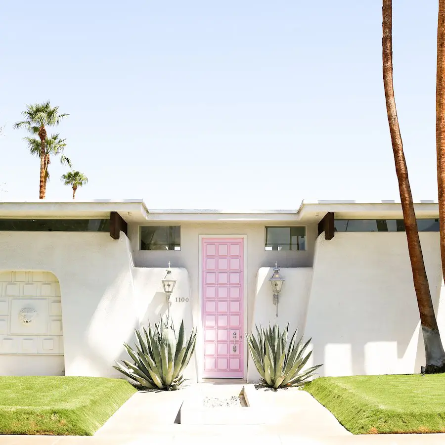 Most Insta-Worthy Spots in Palm Springs, Best Places for Instagram Photos in Palm Springs, That Pink Door, Door Tour in Palm Springs, Moorten Botanical Garden, The Parker Palm Springs, Korakia Pensione, The Saguaro, The Ace Hotel, Salvation Mountain, Joshua Tree, The Integratron, Best Places to Take Pictures in Palm Springs, Most Instagrammable Places in Palm Springs