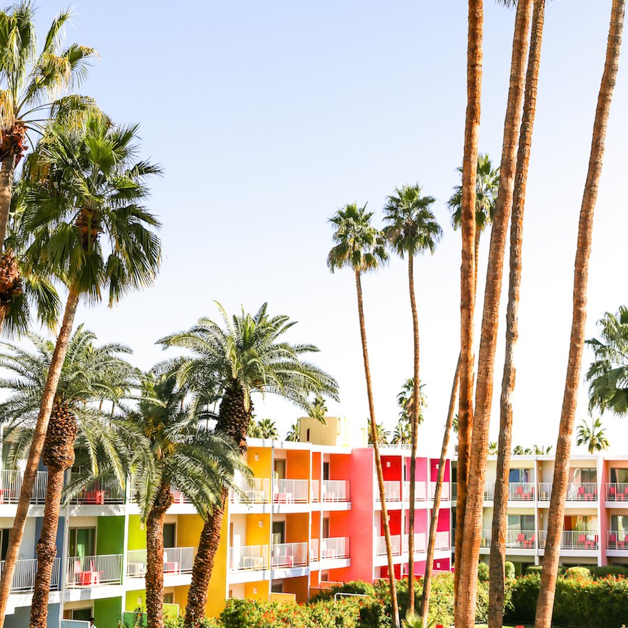 Most Insta-Worthy Spots in Palm Springs, Best Places for Instagram Photos in Palm Springs, That Pink Door, Door Tour in Palm Springs, Moorten Botanical Garden, The Parker Palm Springs, Korakia Pensione, The Saguaro, The Ace Hotel, Salvation Mountain, Joshua Tree, The Integratron, Best Places to Take Pictures in Palm Springs, Most Instagrammable Places in Palm Springs