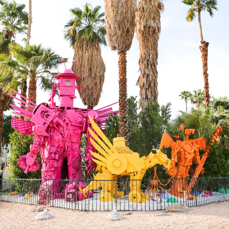 Exterior of Robolights in Palm Springs