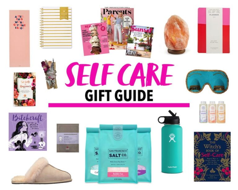 Self Care Gift Guide Salty Canary