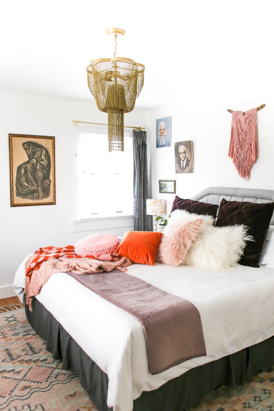 How to Make Your Guest Room Feel Cozy // Salty Canary