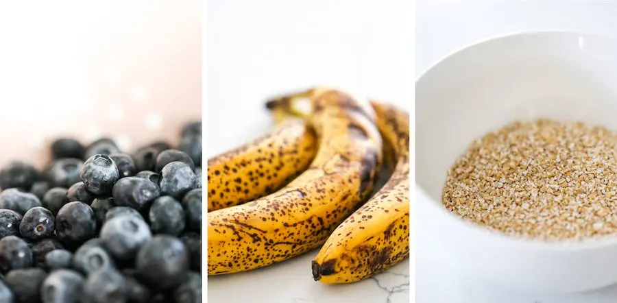 Blueberry Banana Oatmeal // Salty Canary