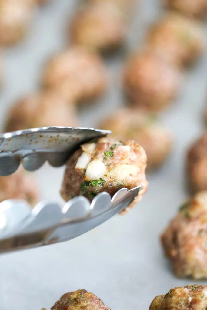 Freezer Friendly Meatballs // Salty Canary