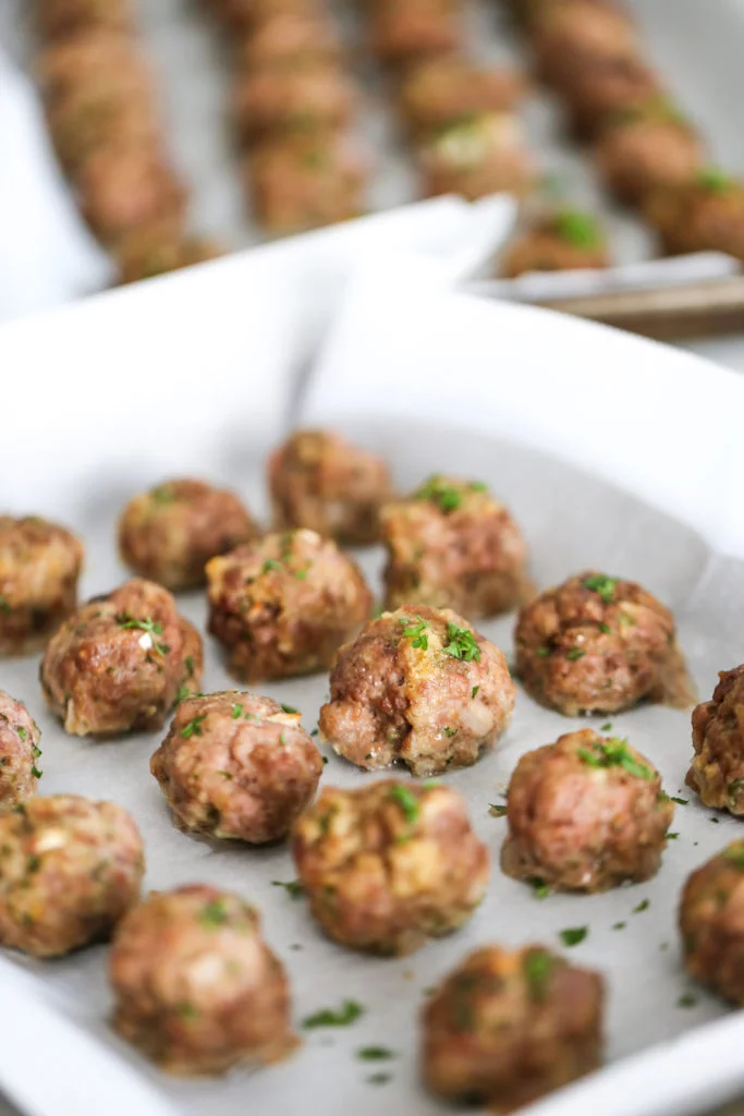Freezer Friendly Meatballs // Salty Canary