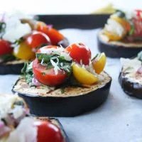 Grilled Eggplant Bruschetta Recipe