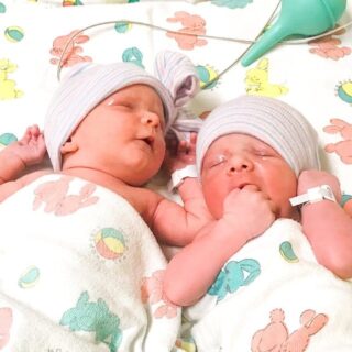 My Scheduled C-Section Twin Birth Story // Salty Canary