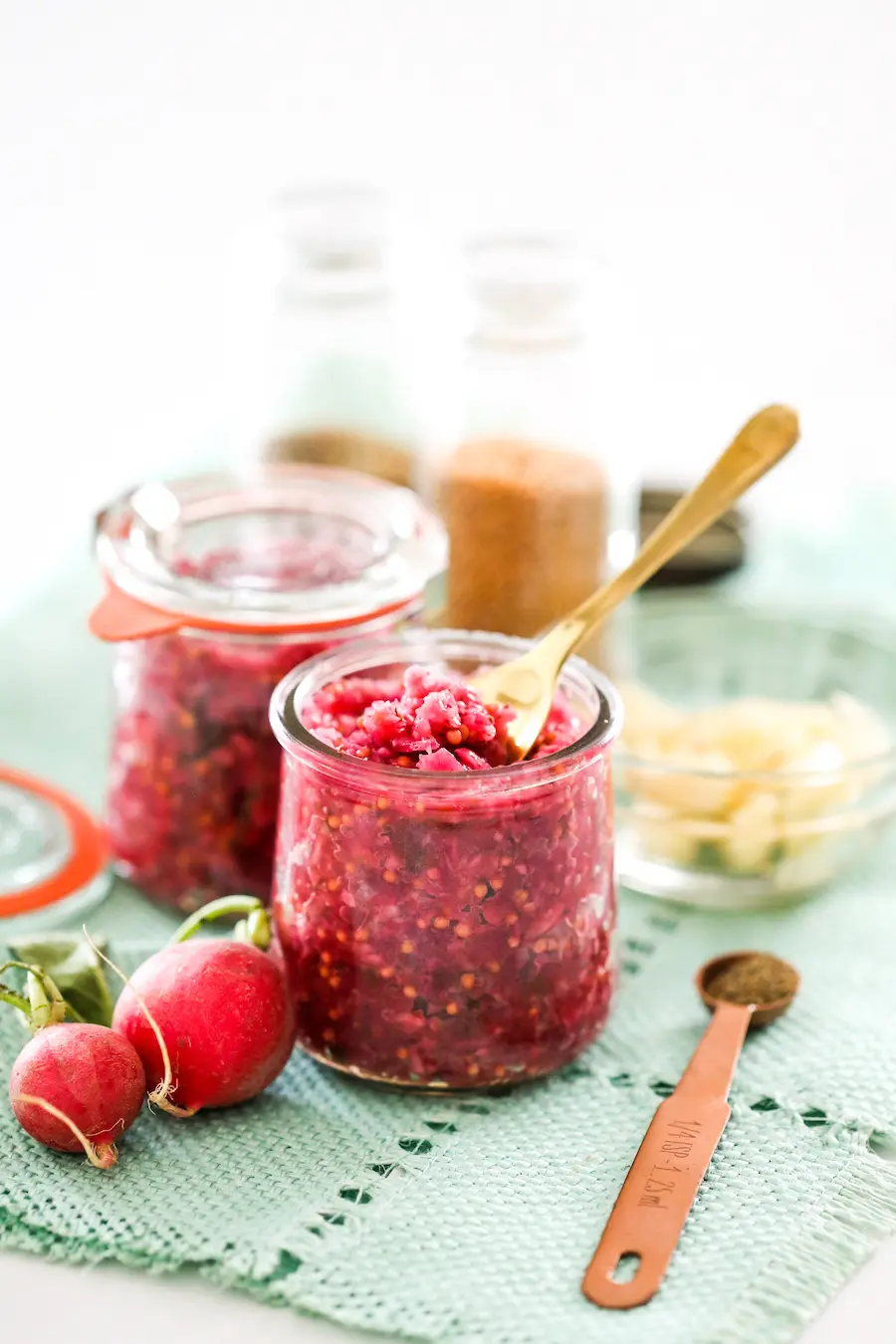 Radish Relish Recipe // Salty Canary