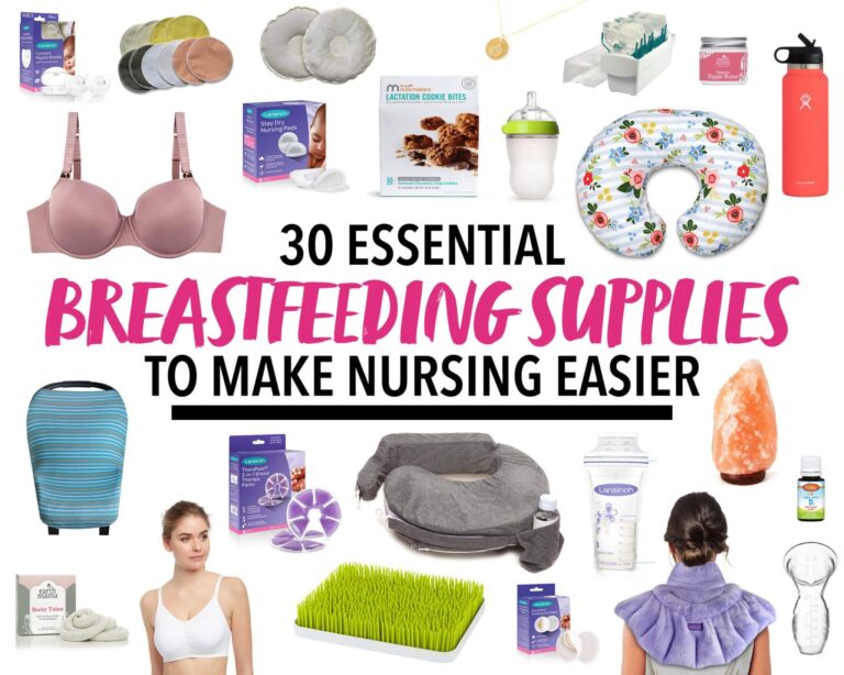 30 Essential Breastfeeding Supplies to Make Nursing Easier Salty Canary