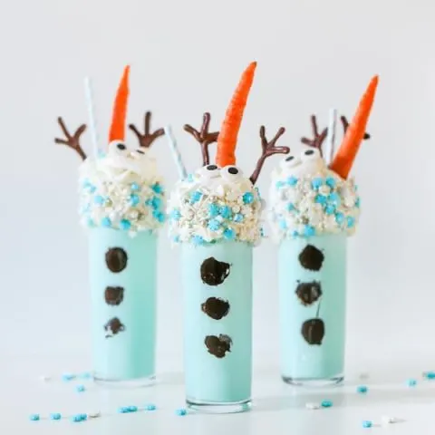 Melted Olaf Milkshake Recipe