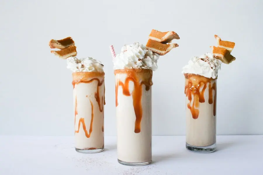 Pumpkin Pie Milkshakes