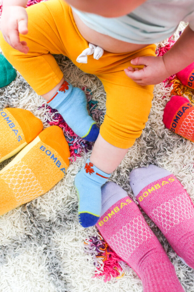 Baby and Toddler Bombas Socks Review Salty Canary