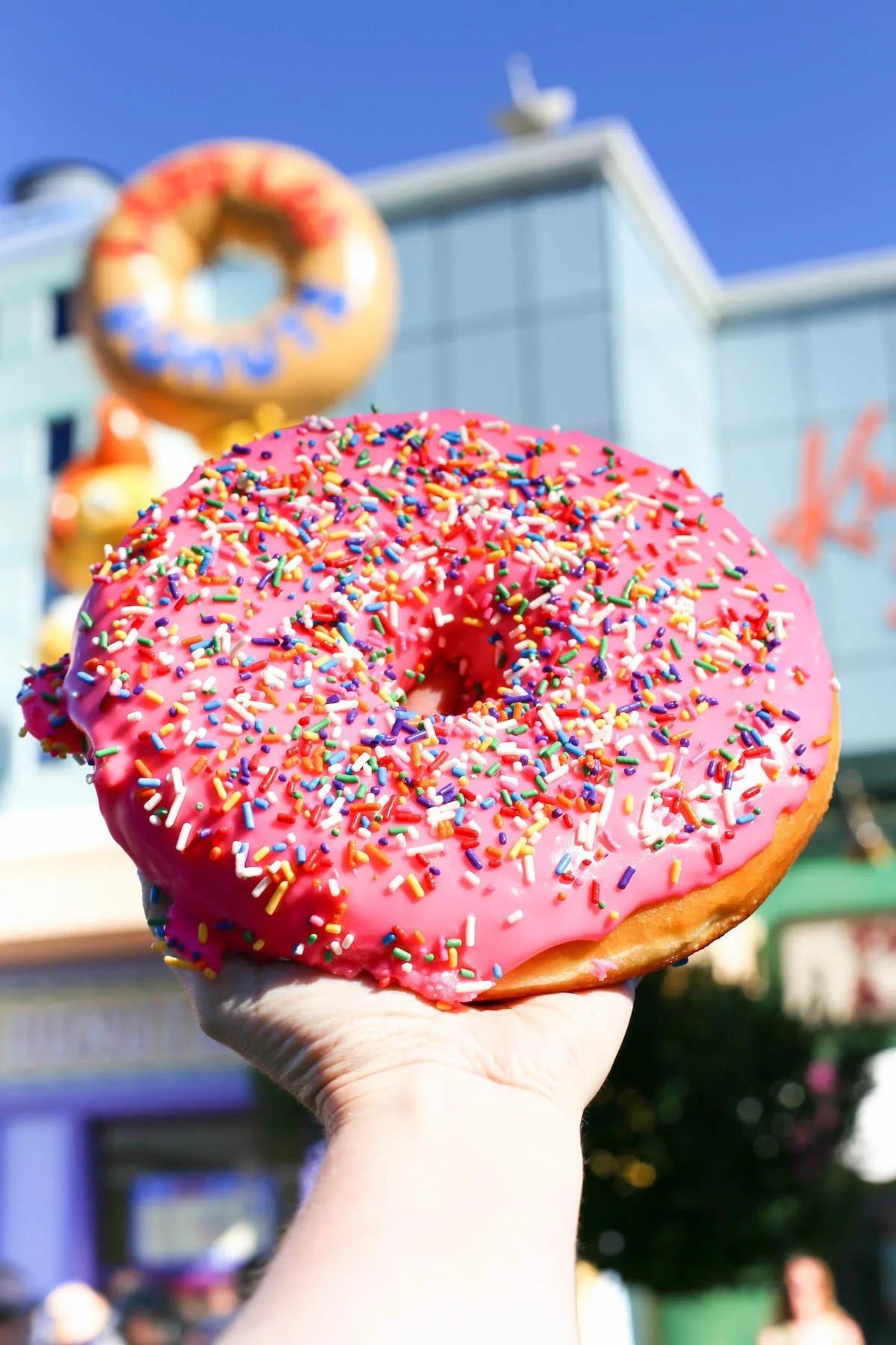 afgewerkt Uitlijnen in de tussentijd Lard Lad Simpsons Donuts at Universal Studios Hollywood - Salty Canary