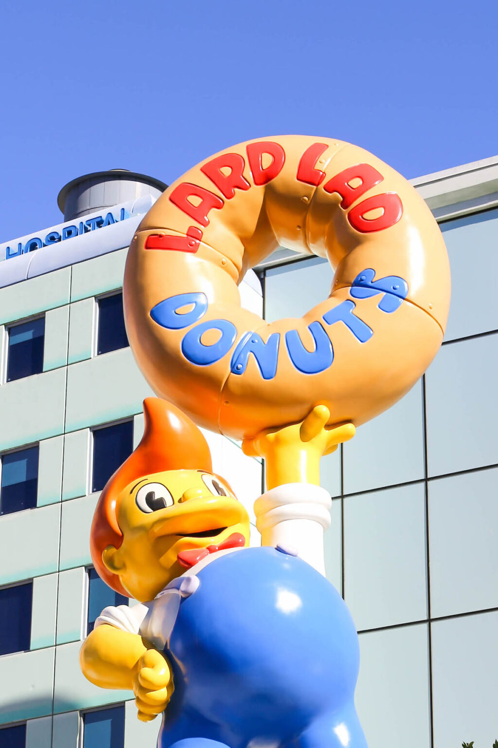 Lard Lad Simpsons Donuts at Universal Studios Hollywood Salty Canary