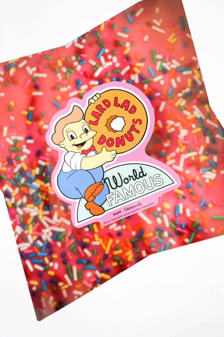Lard Lad Simpsons Donuts at Universal Studios Hollywood Salty Canary