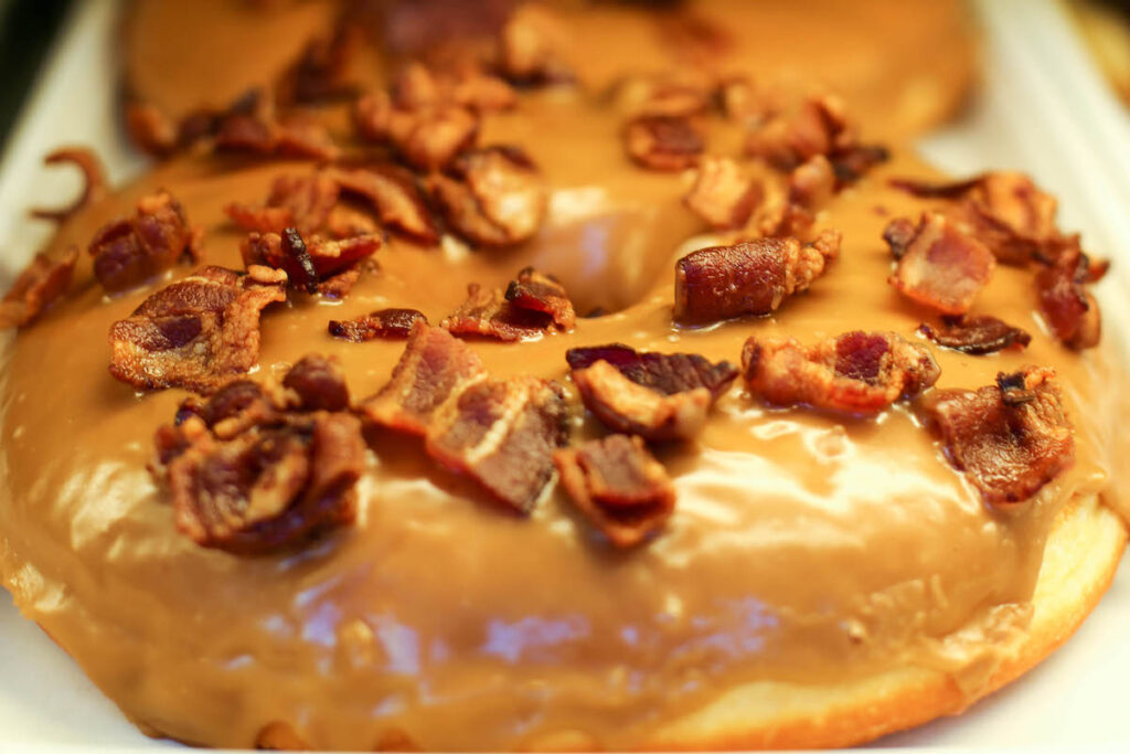 Lard Lad Simpsons Donuts at Universal Studios Hollywood Salty Canary