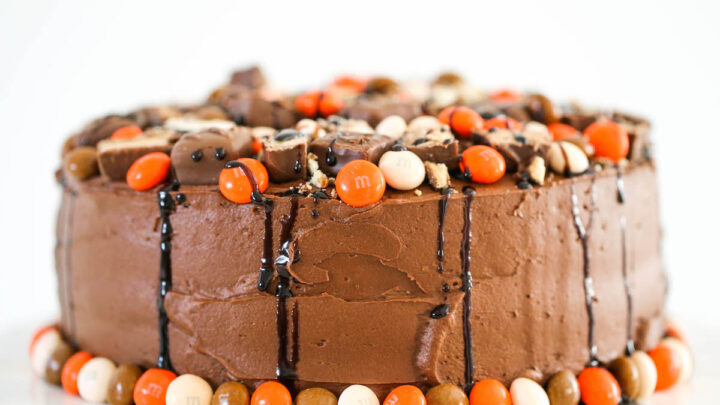 Leftover Halloween Candy Chocolate Cake Recipe – Salty Canary
