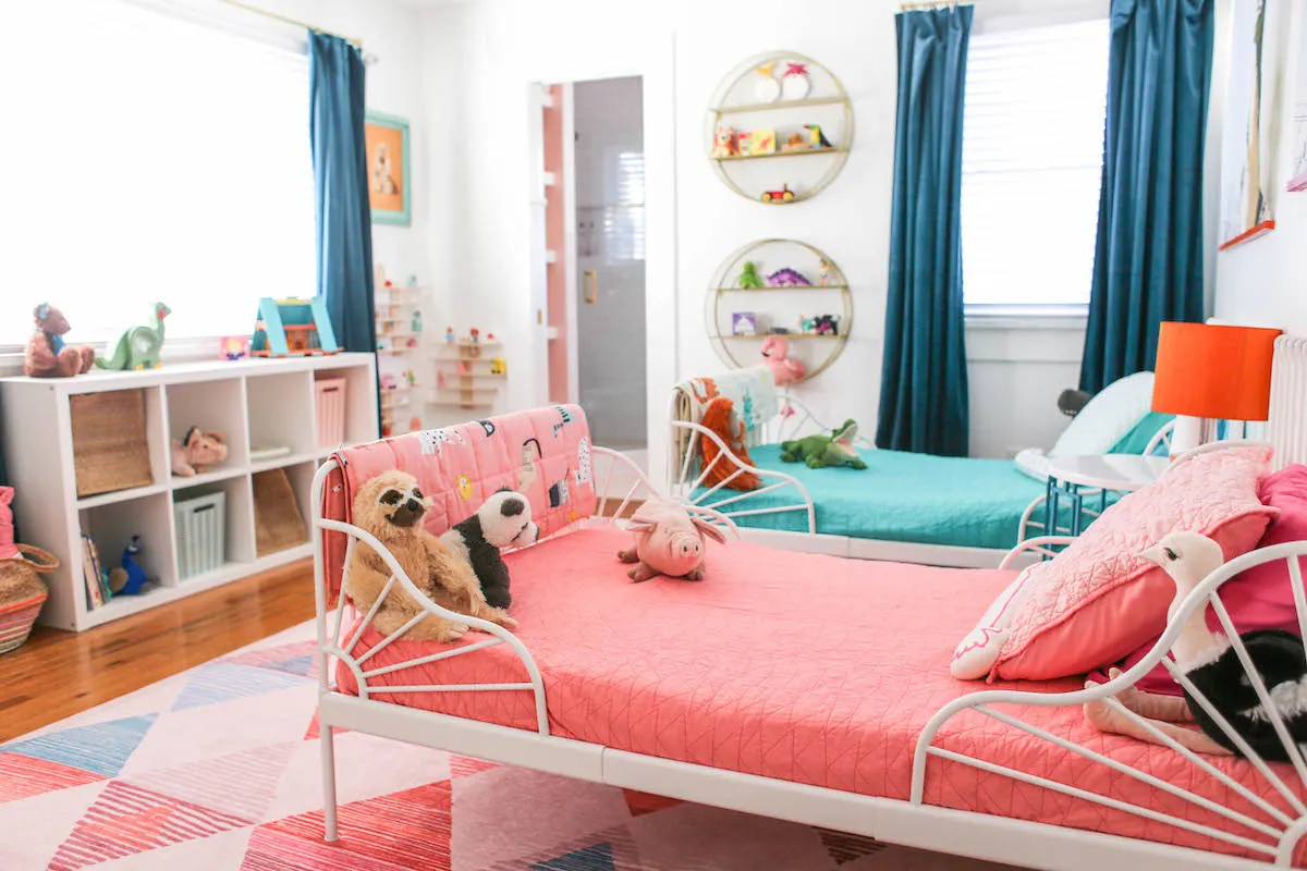 Toy Storage: 10 Ideas from a Small Shared Kid's Room