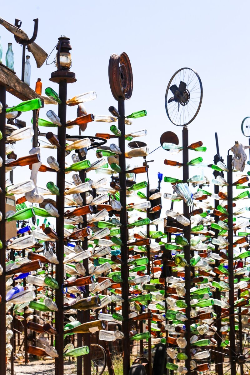 Visit Elmer’s Bottle Tree Ranch on Route 66 in California – Salty Canary